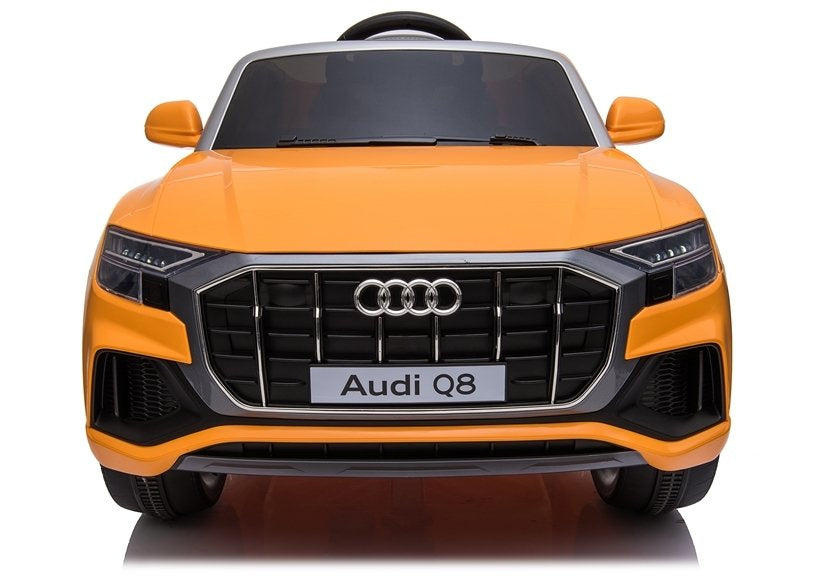 Vaikiškas elektromobilis Audi Q8 Geltonas lakuotas