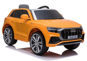 Vaikiškas elektromobilis Audi Q8 Geltonas lakuotas