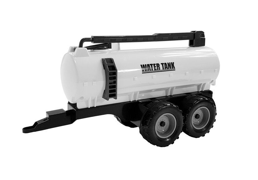 Žaislinis traktorius su priekaba ir priedais