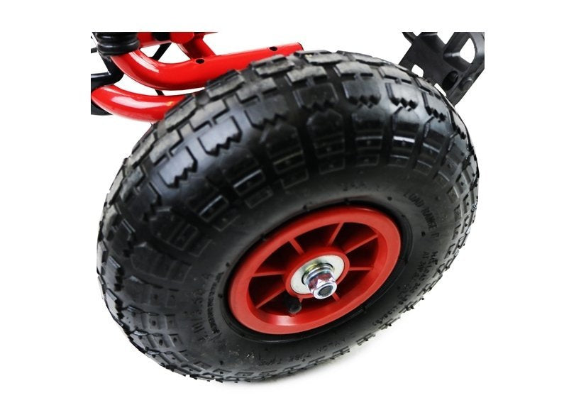Vaikiškas velomobilis A-15 GO KART, raudonas