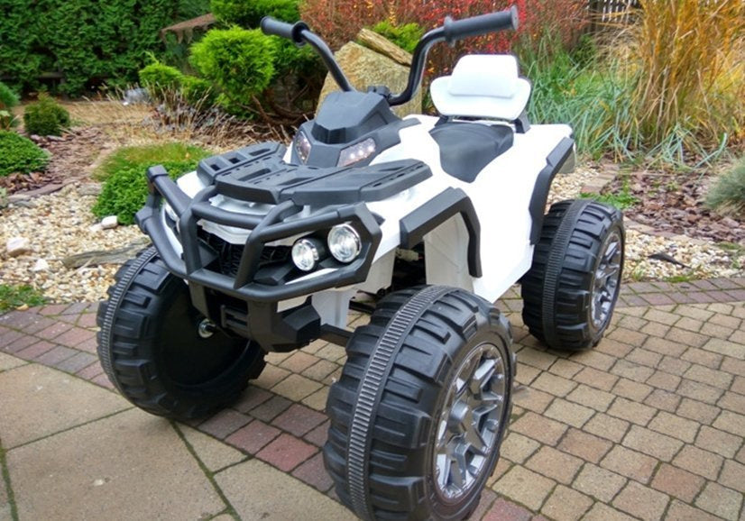Elektrinis keturratis vaikams BMD0906, baltas