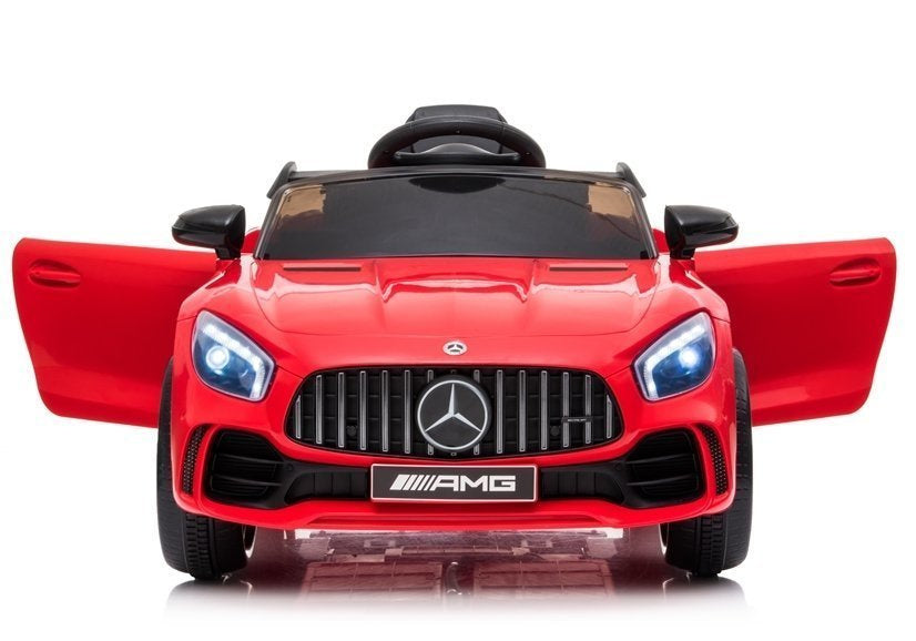 Vienvietis elektromobilis vaikams Mercedes AMG GT R, raudonas