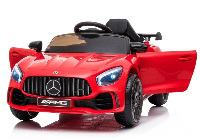 Vienvietis elektromobilis vaikams Mercedes AMG GT R, raudonas