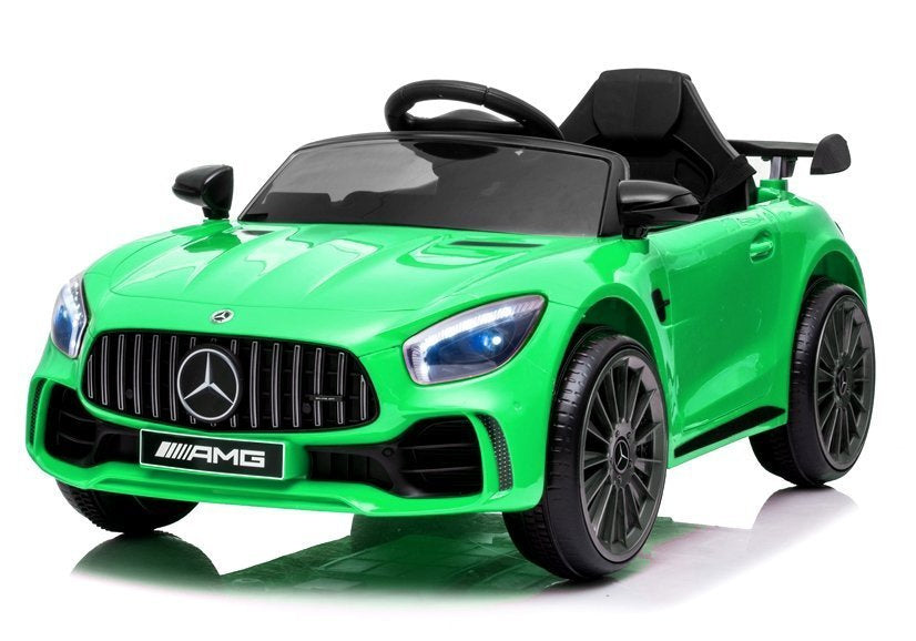 Vienvietis elektromobilis vaikams Mercedes AMG GT R, žalias