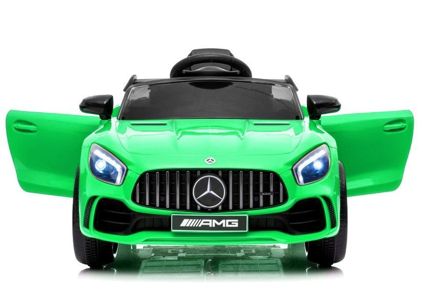 Vienvietis elektromobilis vaikams Mercedes AMG GT R, žalias