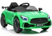 Vienvietis elektromobilis vaikams Mercedes AMG GT R, žalias