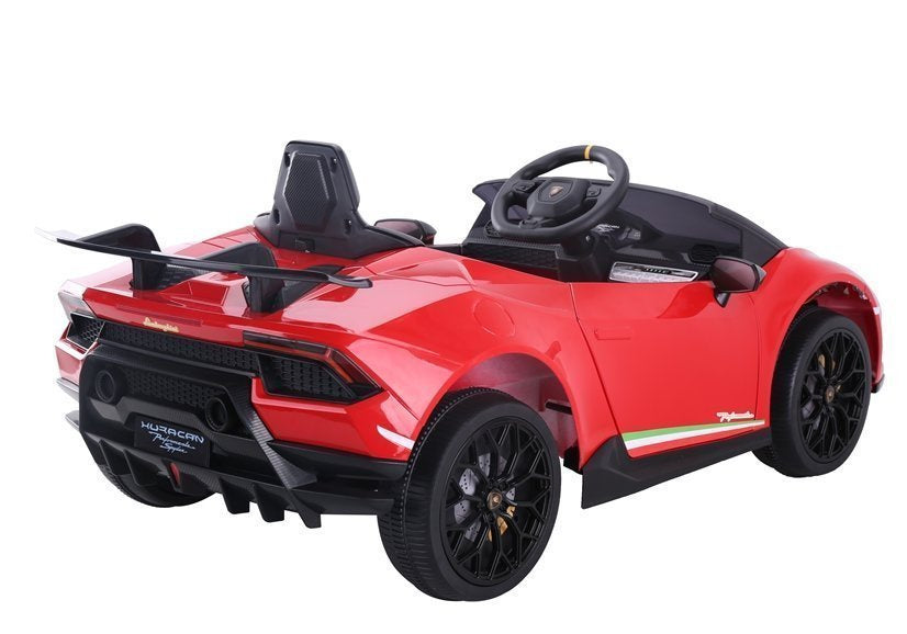 Elektromobilis vaikams Lamborghini Huracan, raudonas
