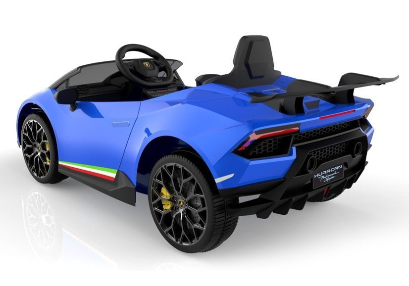 Elektromobilis vaikams Lamborghini Huracan, mėlynas