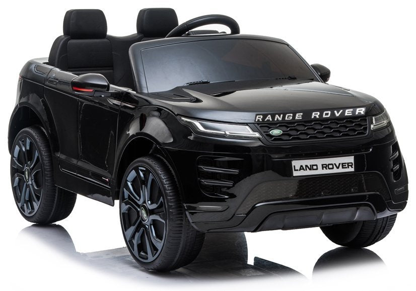 Vienvietis elektrinis džipas vaikams Range Rover Evoque, juodas