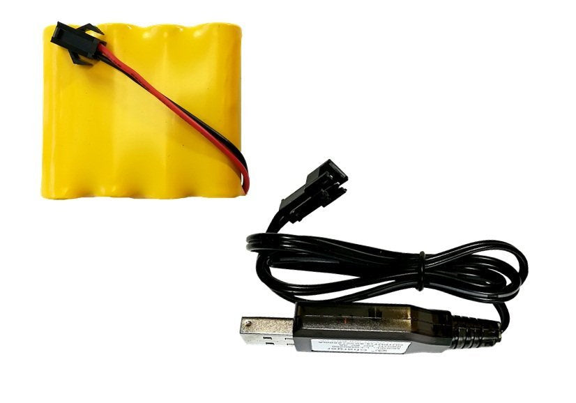 Nuotoliniu būdu valdomas visureigis 4x4 „Land Rover Defender“, oranžinis