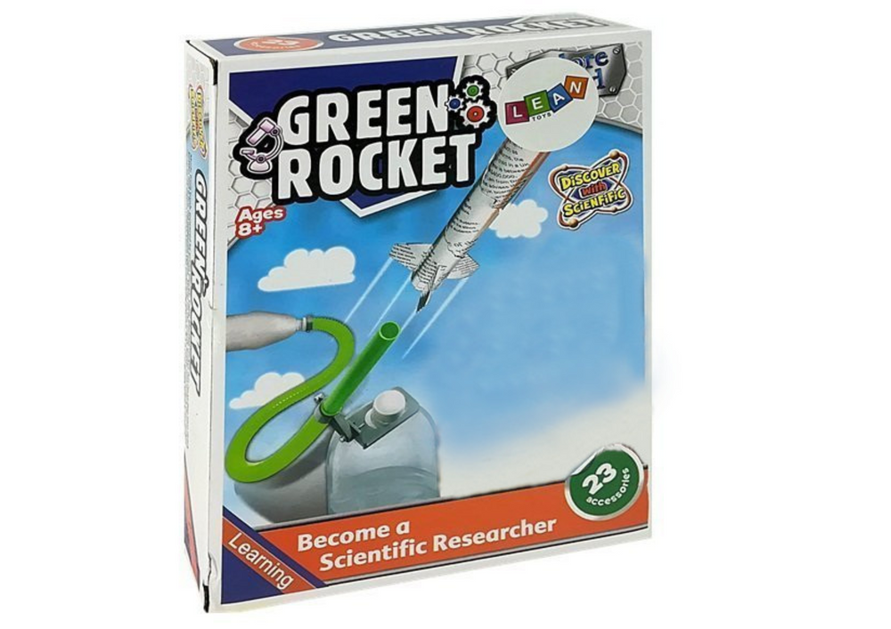 Mokomoji „pasidaryk pats“ suspausto oro raketa