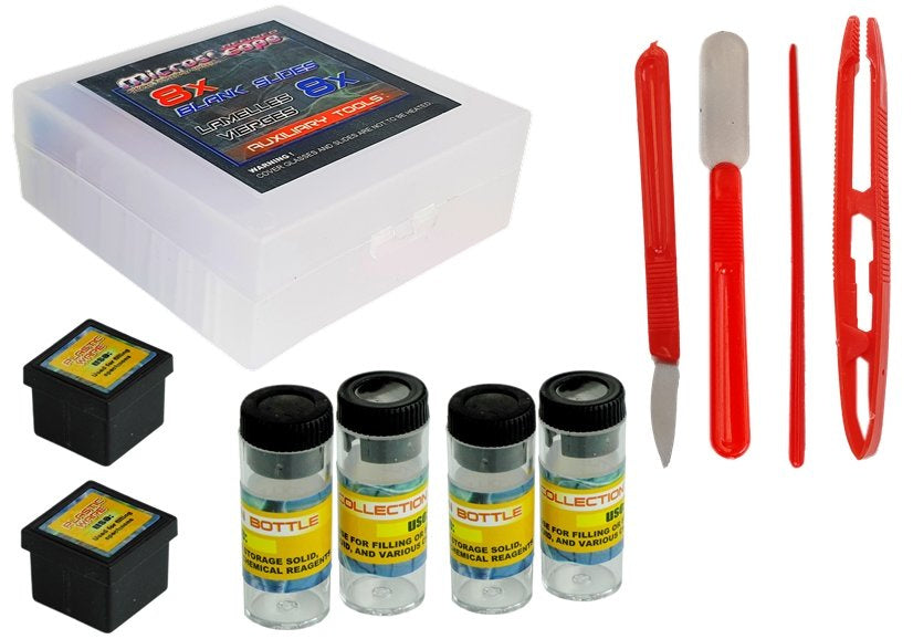 Didelis jaunojo mokslininko lagaminas - Vaikiškas mokomasis mikroskopas