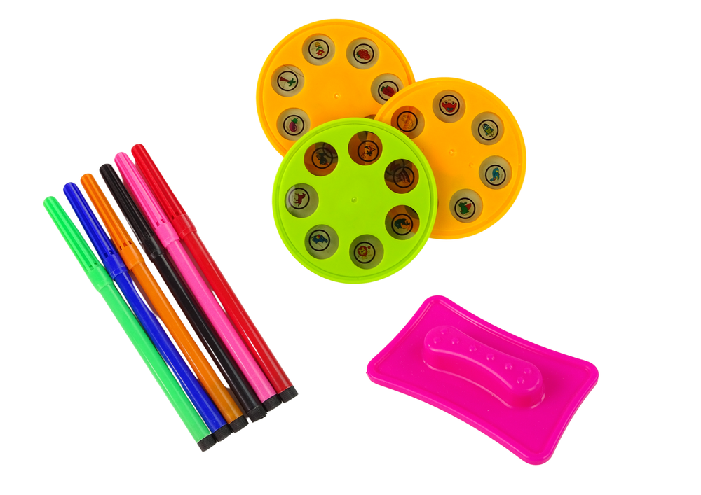 Vaikiškas projektorius su piešimo lenta „Gėlė“