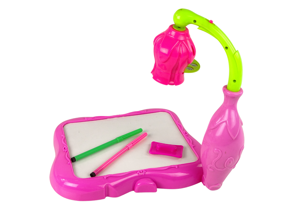 Vaikiškas projektorius su piešimo lenta „Gėlė“