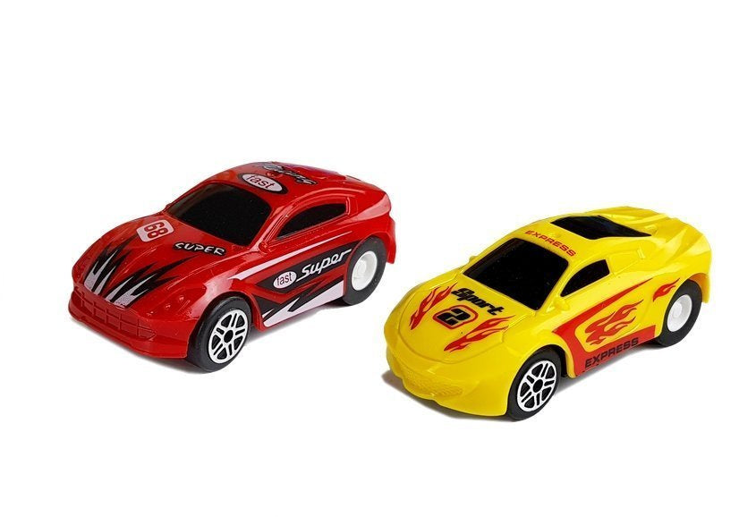 Lenktynių trasa su 4 kilpomis ir dviem automobiliais 181 cm