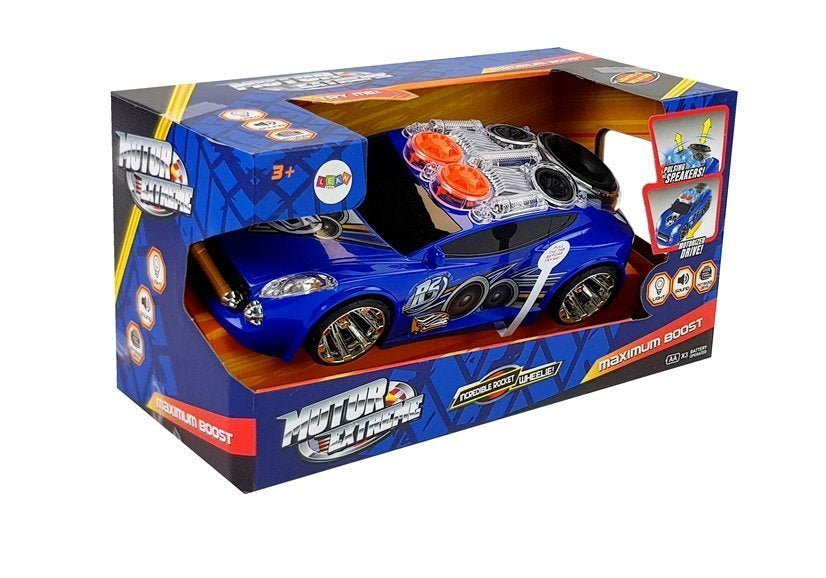 Automobilis su šviesos ir garso efektais