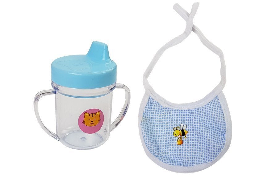 Lėlė kūdikis 45cm, mėlyna