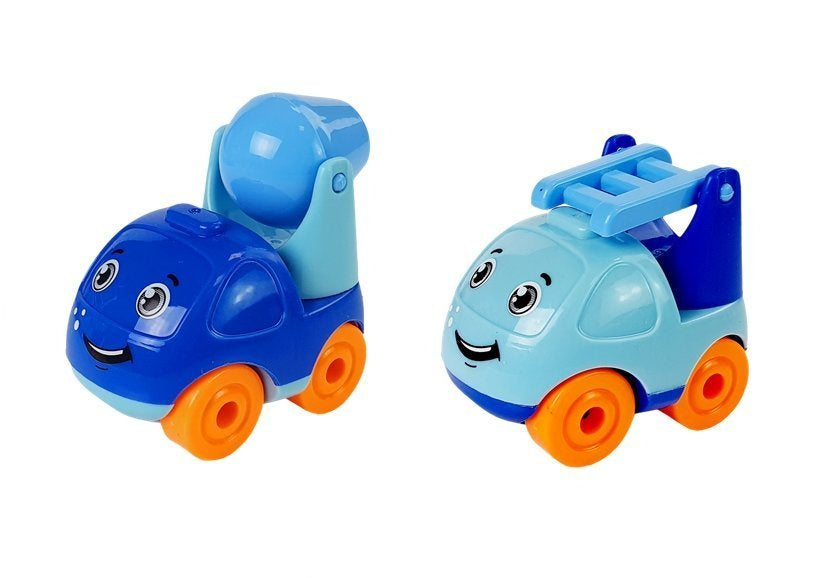 Degalinė su automobiliais, šviesomis ir garsu