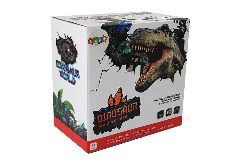 Šviečiantis ir riaumojantis dinozauras ,,Tiranozauras Reksas''