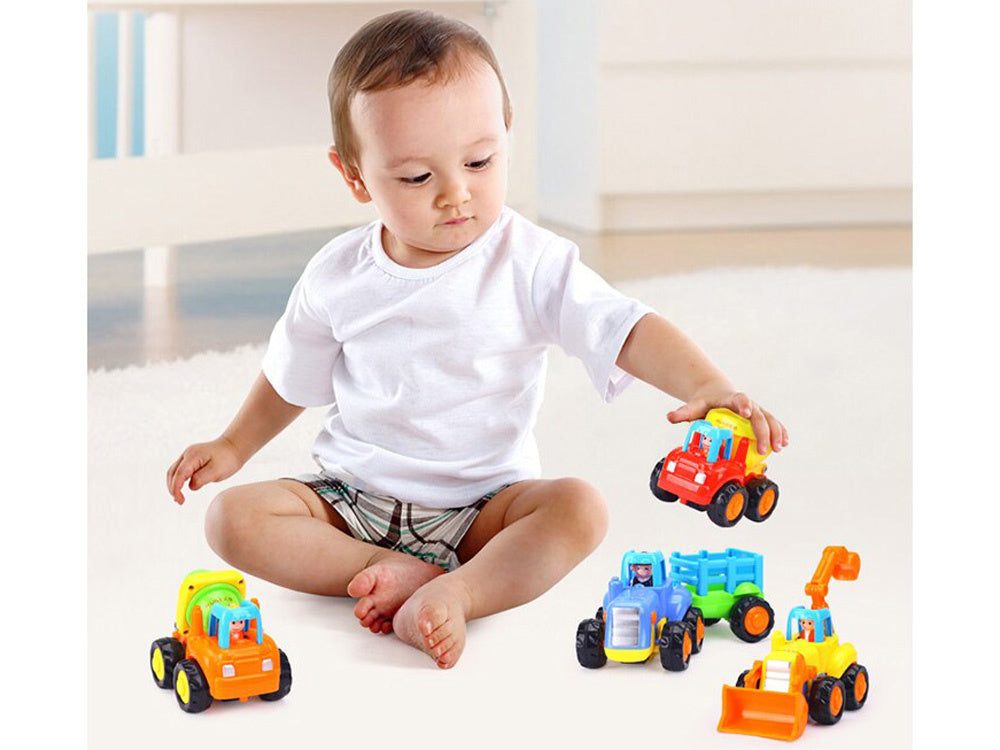 Statybinių transporto priemonių rinkinys vaikams