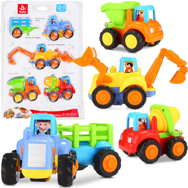 Statybinių transporto priemonių rinkinys vaikams