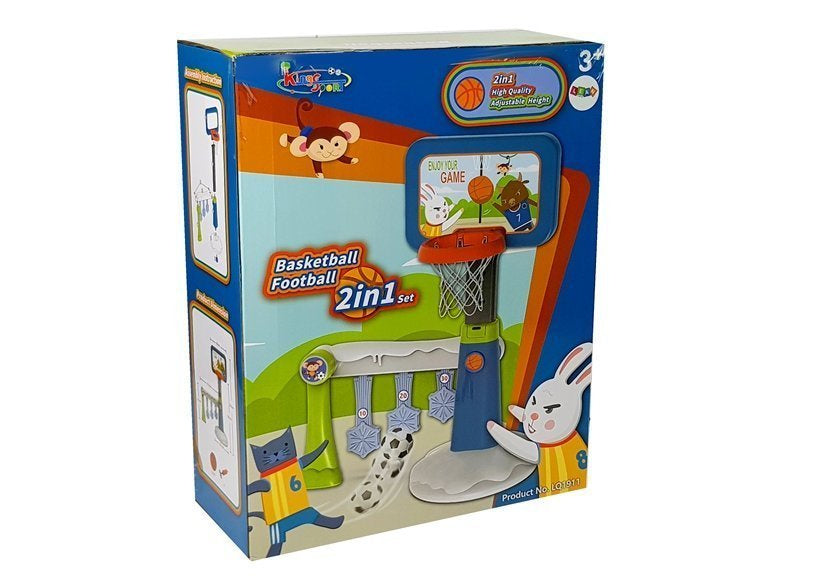 Vaikiškas krepšinio ir futbolo rinkinys 2 in 1