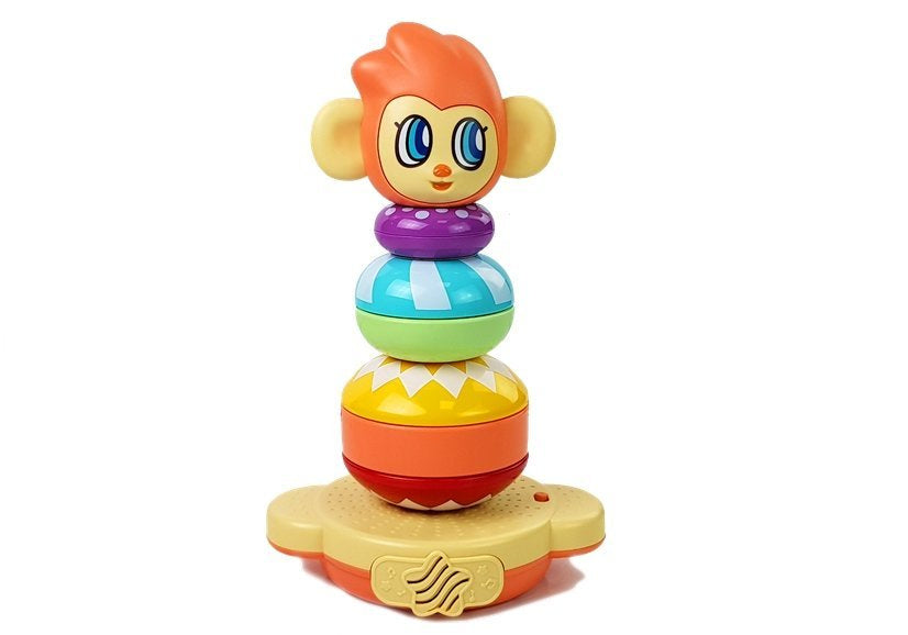 Interaktyvi beždžionė - piramidė su garso efektais