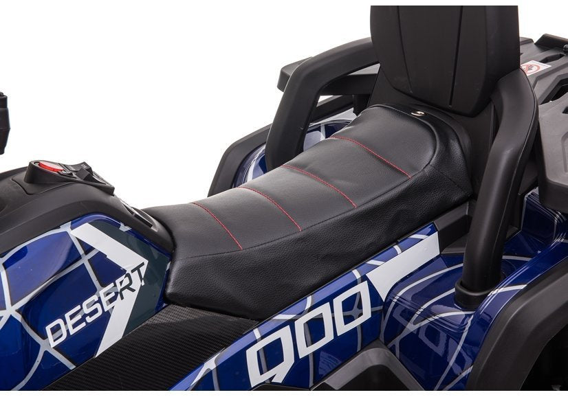 Elektrinis keturratis vaikams 4x4 XMX607, mėlynas lakuotas