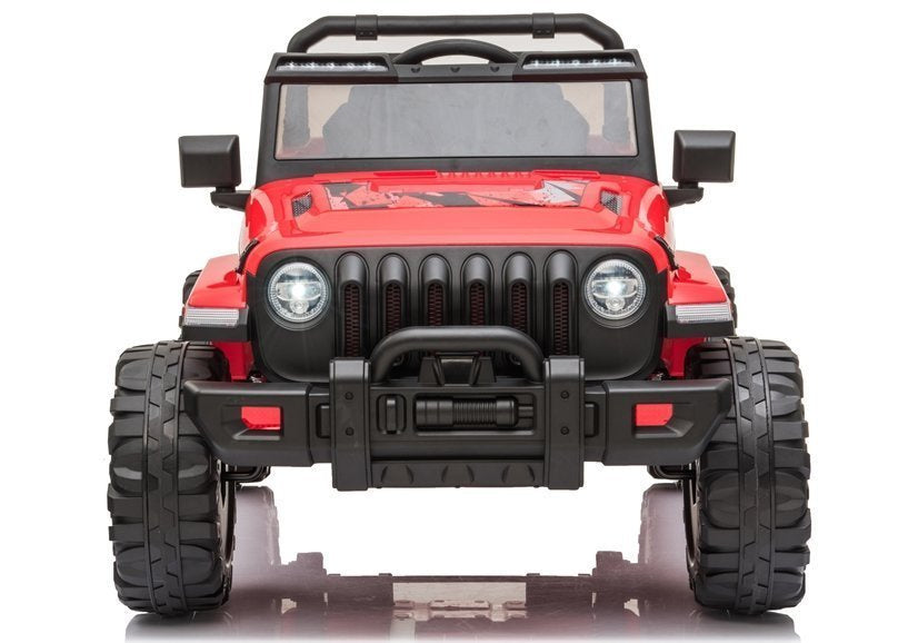 Vienvietis elektromobilis  vaikams  CH9956, raudonas