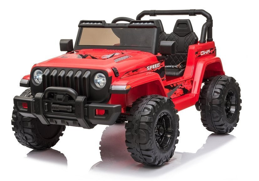 Vienvietis elektromobilis  vaikams  CH9956, raudonas
