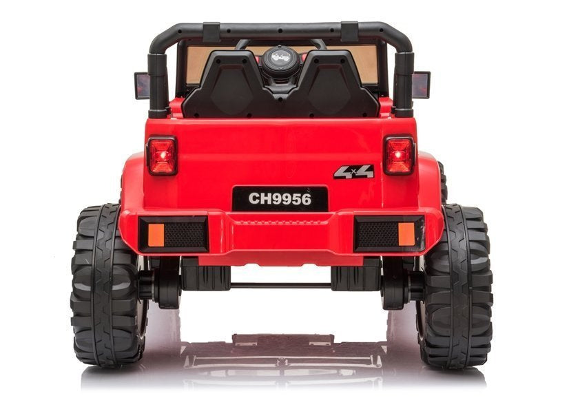 Vienvietis elektromobilis  vaikams  CH9956, raudonas