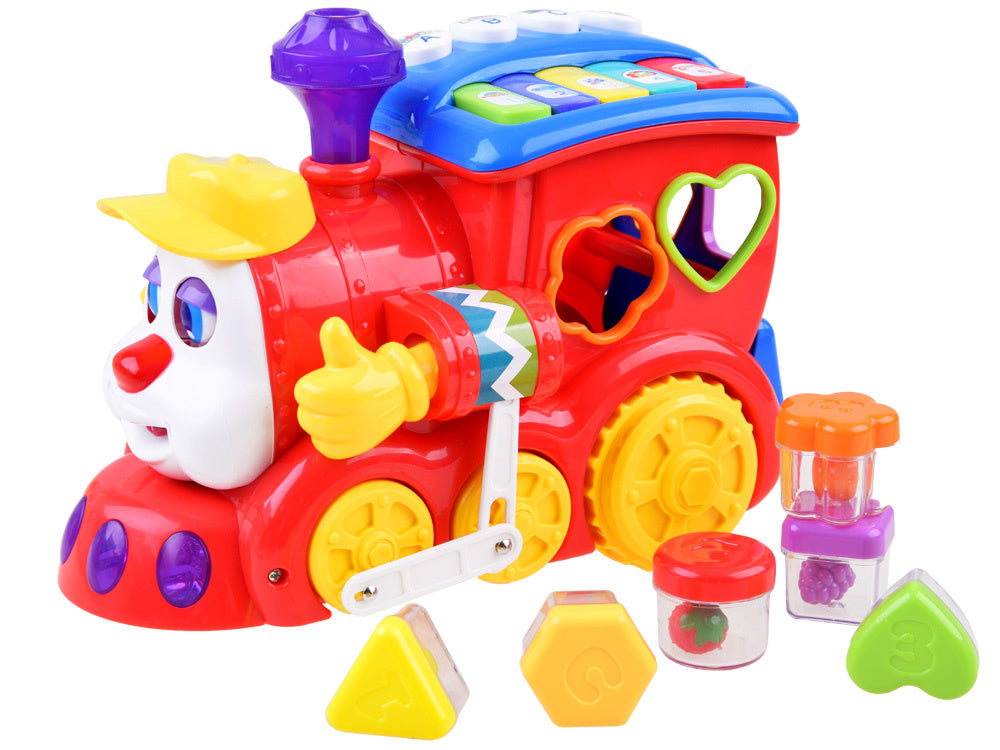 Interaktyvus traukinys su blokeliais, Hola