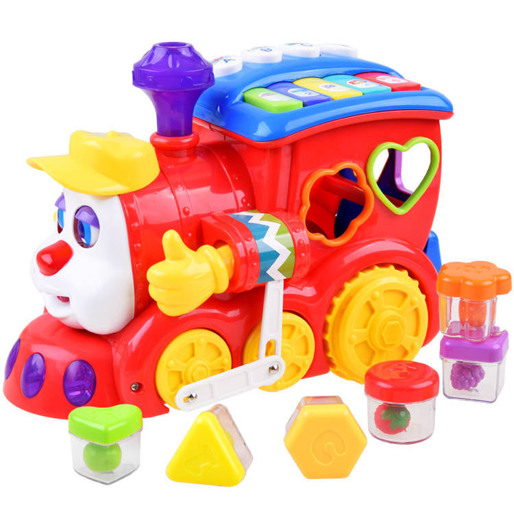 Interaktyvus traukinys su blokeliais, Hola