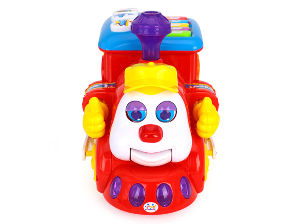 Interaktyvus traukinys su blokeliais, Hola