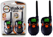 Vaikiškos racijos 2vnt. Walkie Talkie - Diapozonas 100 m, juodos