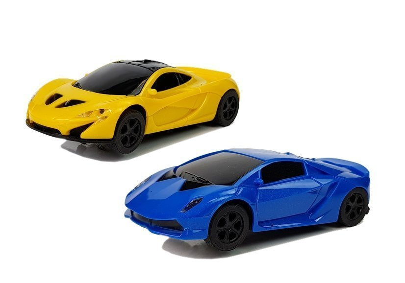 R/C Didelė lenktynių trasa su dviem kilpom 1:43, su efektais