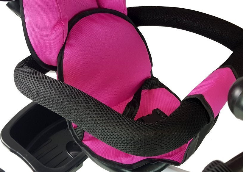 Triratukas su stogeliu PRO300 - Rožinis