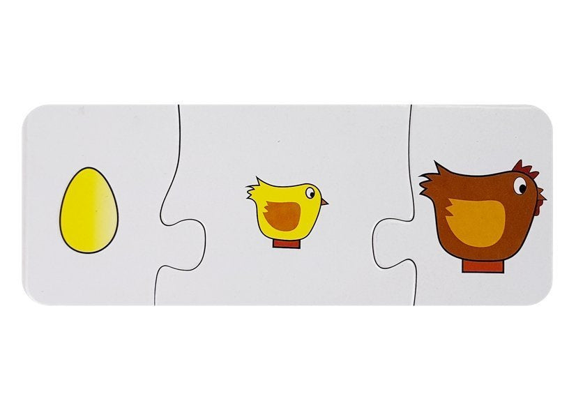 Mokomoji dėlionė - Veiksmų seka 10 pav. anglų kalba