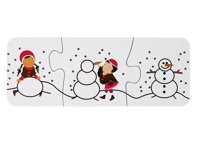 Mokomoji dėlionė - Veiksmų seka 10 pav. anglų kalba