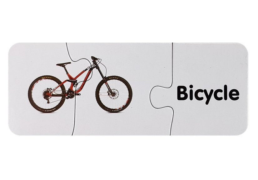 Mokomoji dėlionė - Transporto priemonės 10 pav. anglų kalba