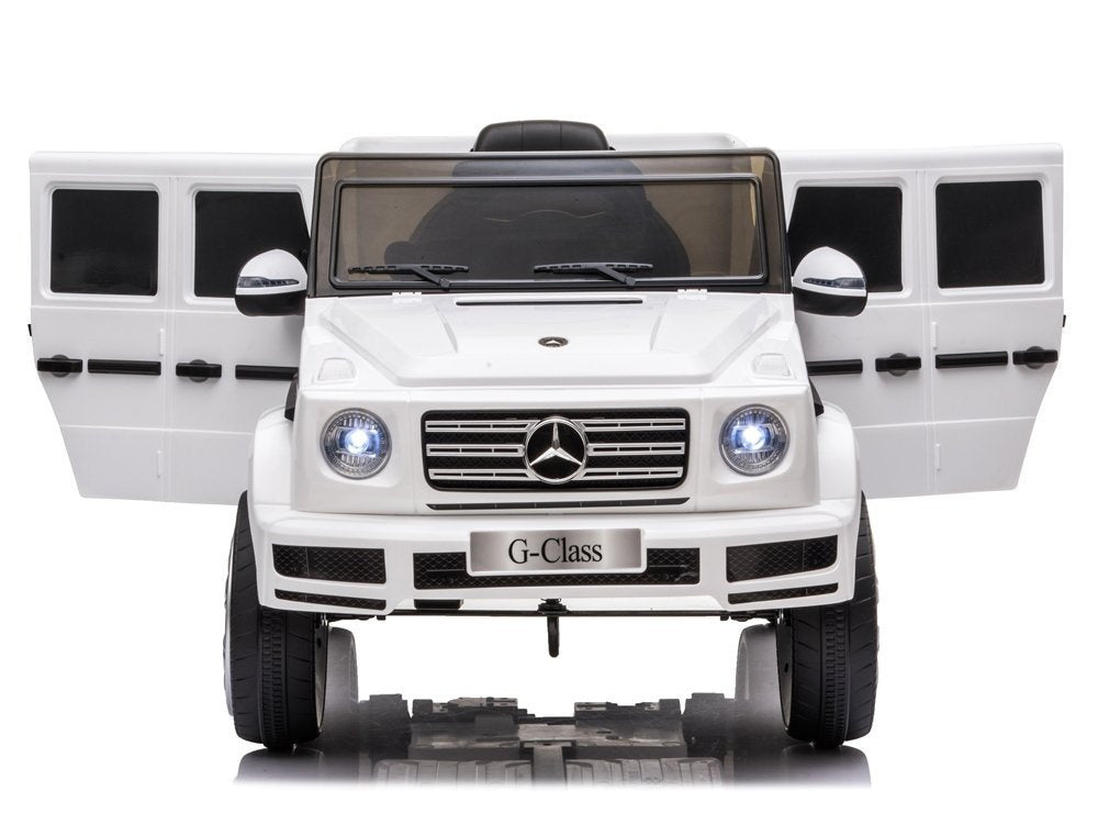 Elektromobilis vaikams Mercedes G500 baltas
