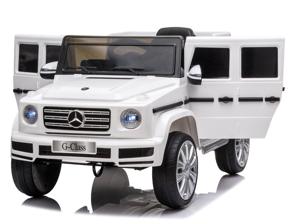 Elektromobilis vaikams Mercedes G500 baltas