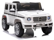 Elektromobilis vaikams Mercedes G500 baltas