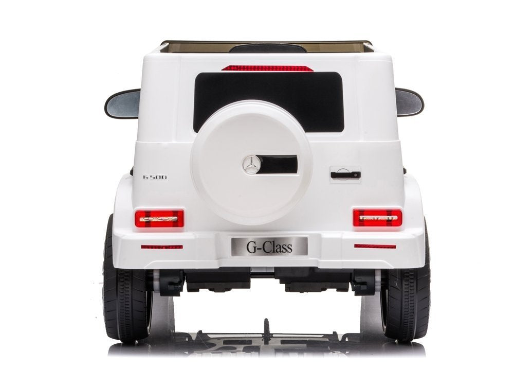 Elektromobilis vaikams Mercedes G500 baltas