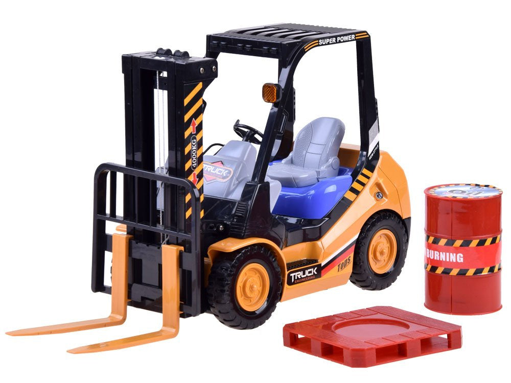 Nuotoliniu būdu valdomas šakinis krautuvas