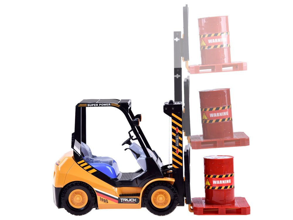 Nuotoliniu būdu valdomas šakinis krautuvas