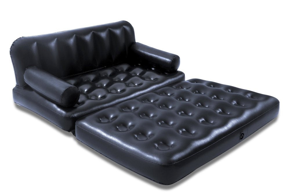 Pripučiama sofa 188x152x64cm, Bestway 75054, juoda