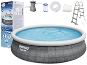 Pripučiamas lauko baseinas 457x107 cm, Bestway