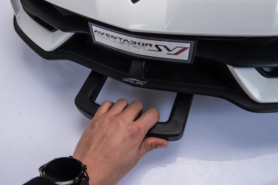 Dvivietis elektromobilis vaikams Lamborghini Aventador SX2028, žalias