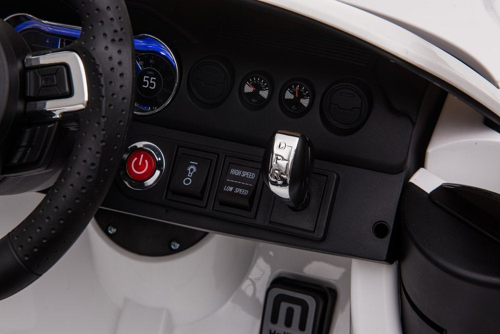 Elektromobilis vaikams Ford Mustang GT SX2038, baltas